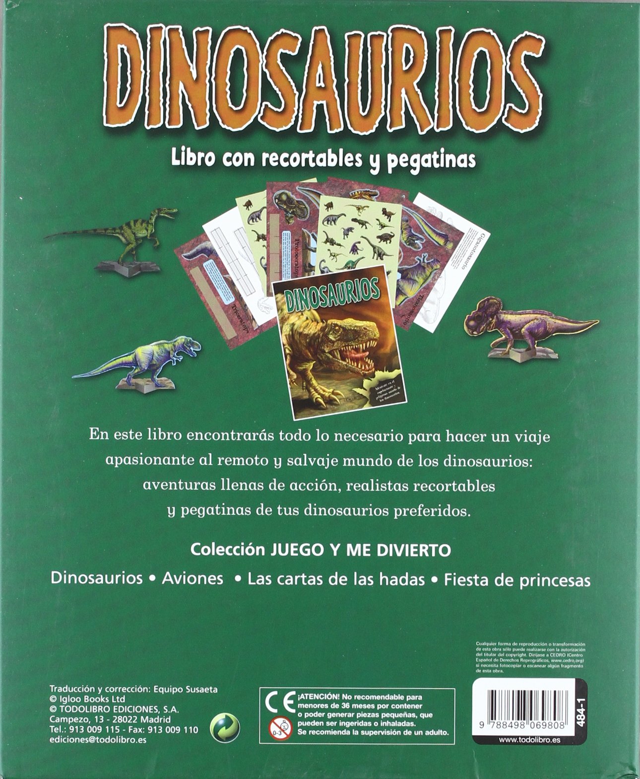 Dinosaurios (Juego y me divierto)