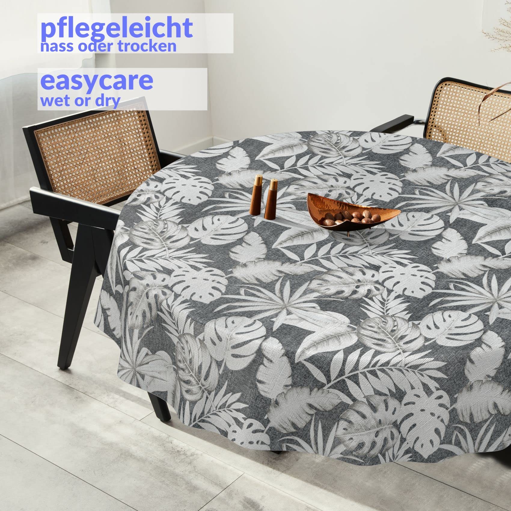 Irina Nappe En Toile Cirée Lavable,Rectangulaire,Ronde,Ovale,Gaufrage