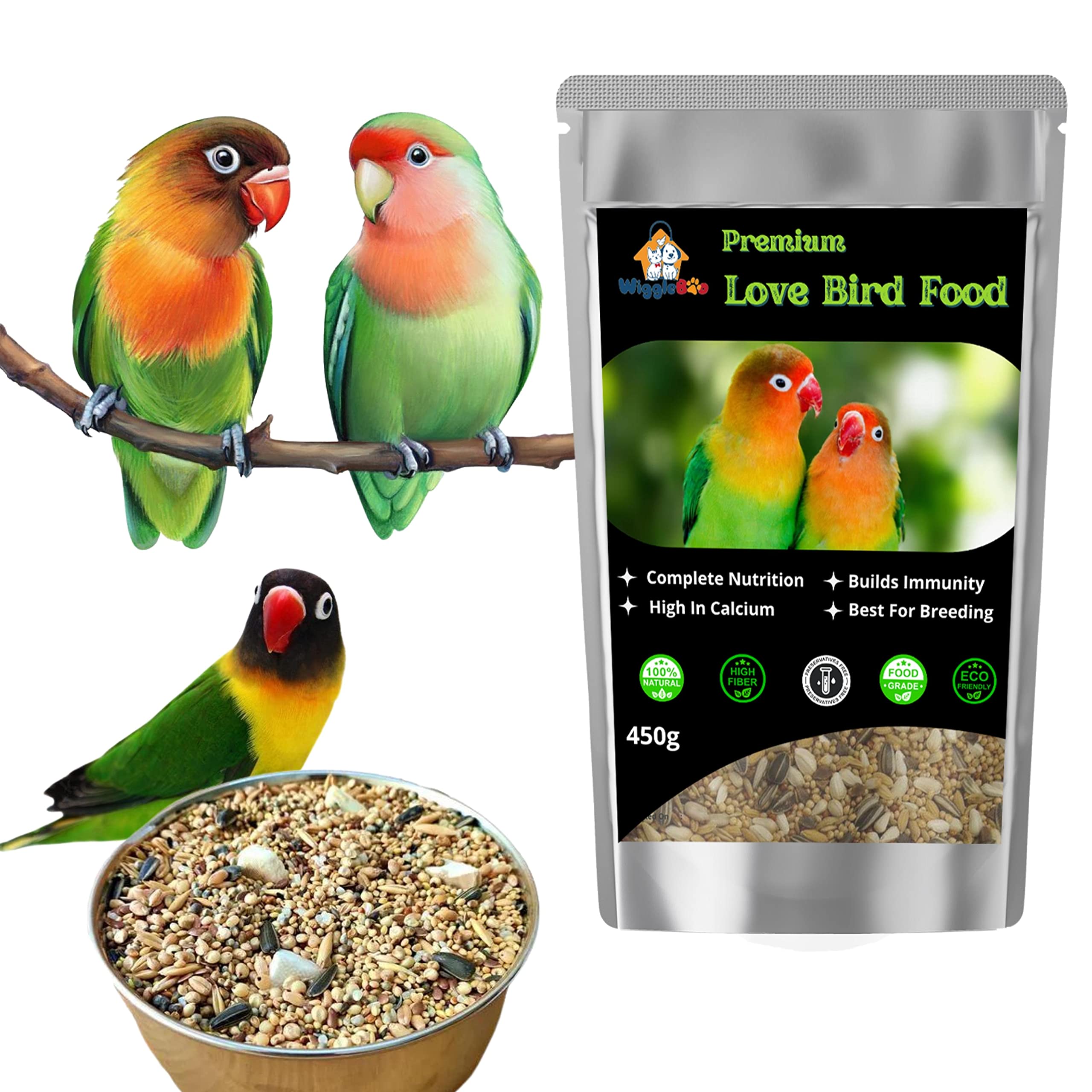 See full amazon price history chart for WiggleBoo Bird Food for Love Birds - 450gm | Natural & Healthy Premium Millet (Kangni) Select, Fortified with Spirulina| Daily Birds Food Seeds | All Life Stages WiggleBoo Bird Food for Love Birds - 450gm | Natural & Healthy Premium Millet (Kangni) Select, Fortified with Spirulina| Daily Birds Food Seeds | All Life Stages (B0BT1DXX5K) Amazon Price History, Amazon Price Tracker