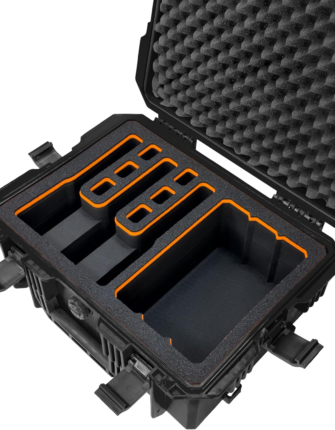 Eylar 18" Intact Stacker Series Hardcase with Recon Rack 5 Gun Adjustable EVA Foam Insert Range Case - Image 5