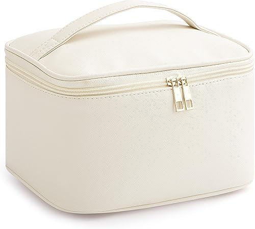 Miniatura 1 de Vorey Bolsa de maquillaje transparente portátil, Beige
