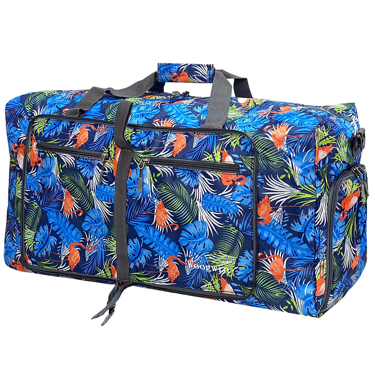 ehsbuy 60L Reisetasche Groß Faltbare Sporttasche Herren Damen mit Schuhfach Taschen Wasserdicht Saunatasche Travel Bag für Sports Urlaub Gym Übernachtung