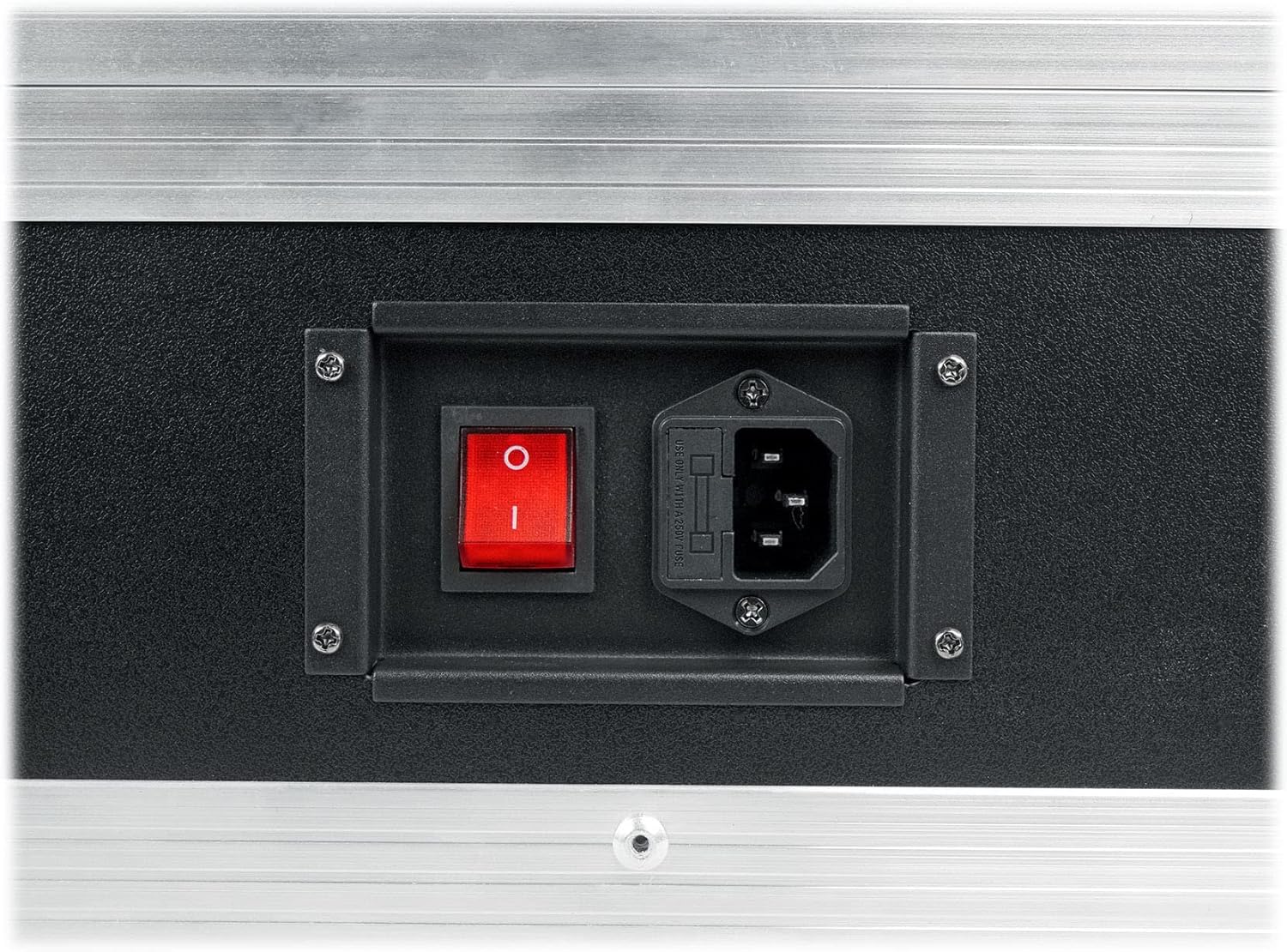 Rockville MINI RF3 RF4 Charging Case Holds 8 MINI RF3, RF4, IR4 Lights, Built-In Power Strip, Stackable, Padded Hard Case for Transport & Charging - Image 6