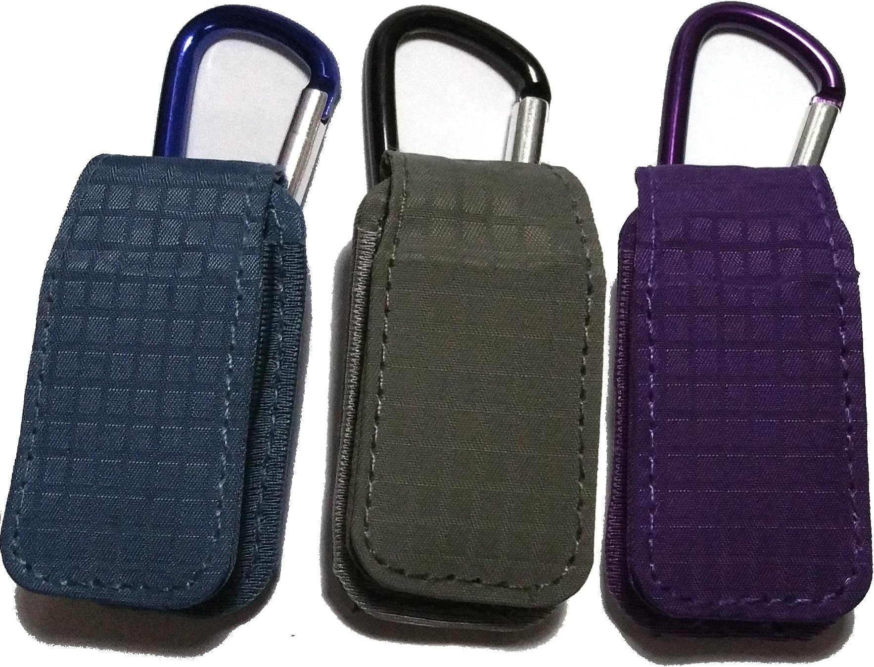 Carabiner Pouch/Holder/Case/Bag/Clip for Fitbit Flex Wristband, Fitbit One Clip, Misfit Shine, Withings Pulse O2, Sony Smartband