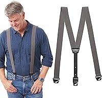 Vista 1 de HIKERS - Tirantes ocultos Upfitter para hombre debajo de la ropa - Trabilla para cinturón de 3 puntos