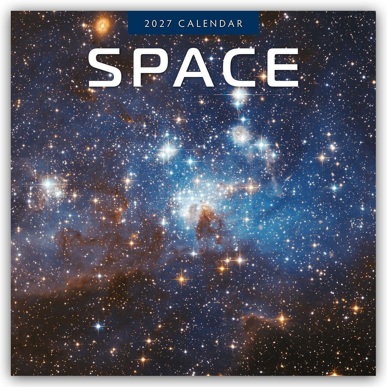 Space 2027 Square Wall Calendar: Original Red Robin Publishing Ltd-Kalender [Mehrsprachig] [Kalender]