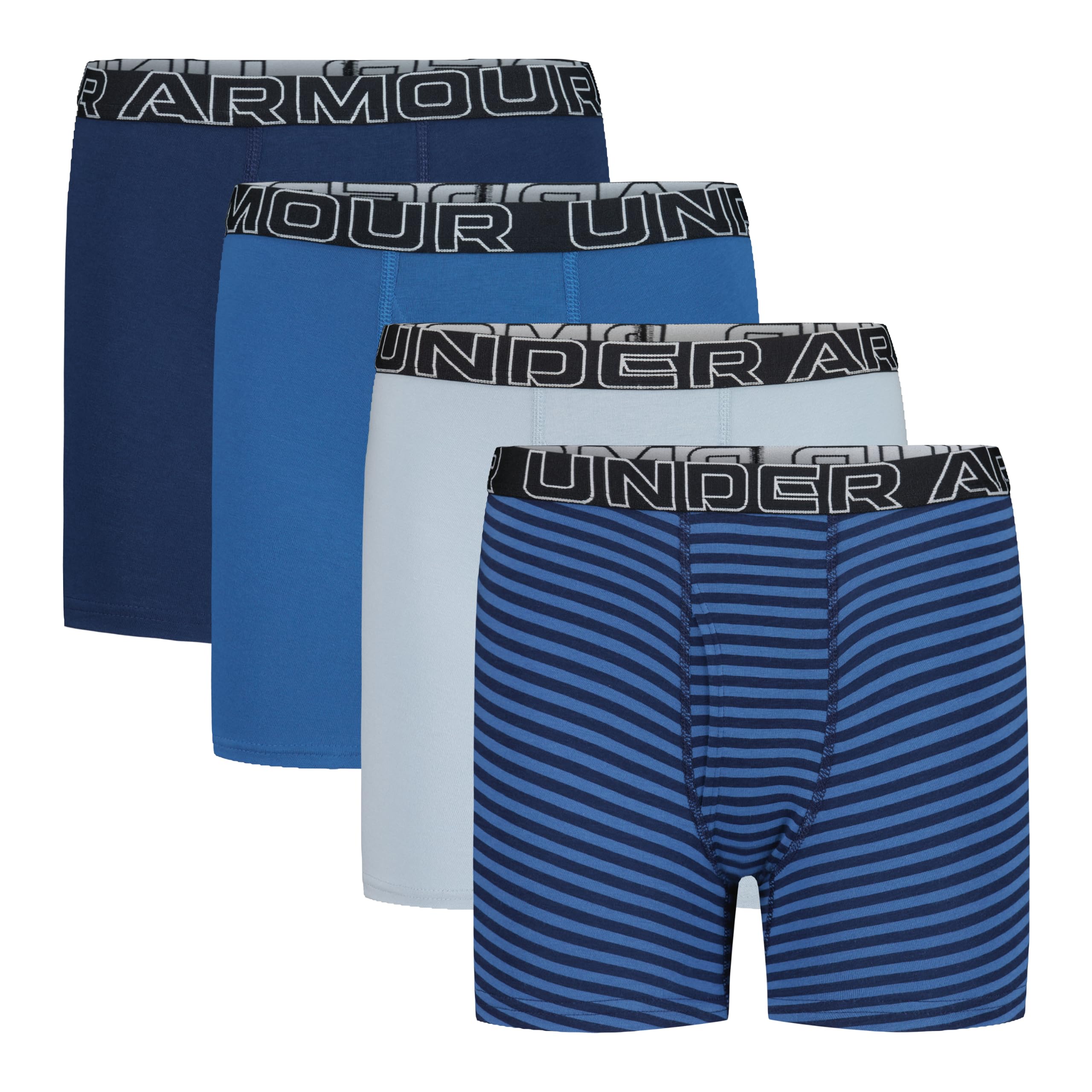Under Armour Boys' Multipack Performance Cotton Boxerjock Brief