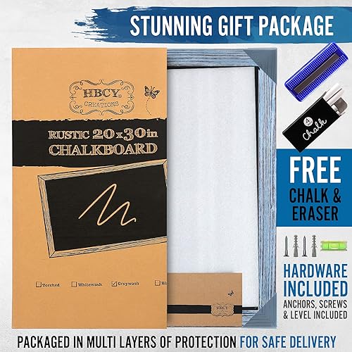Vista 102 de HBCY Creations - Pizarras magnéticas de pared, estilo rústico
