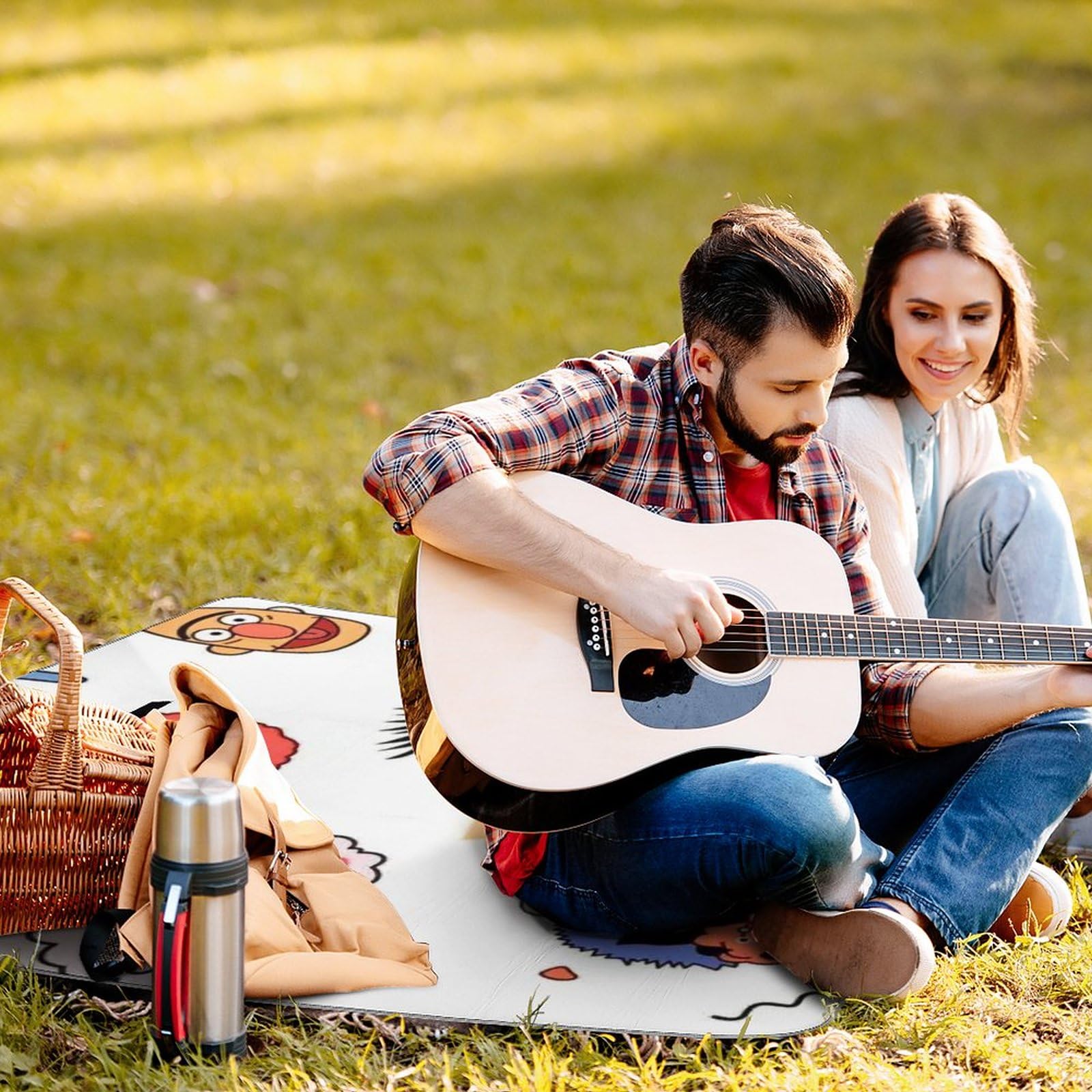 Amazon.co.jp: セサミストリート ピクニックマット レジャーシート