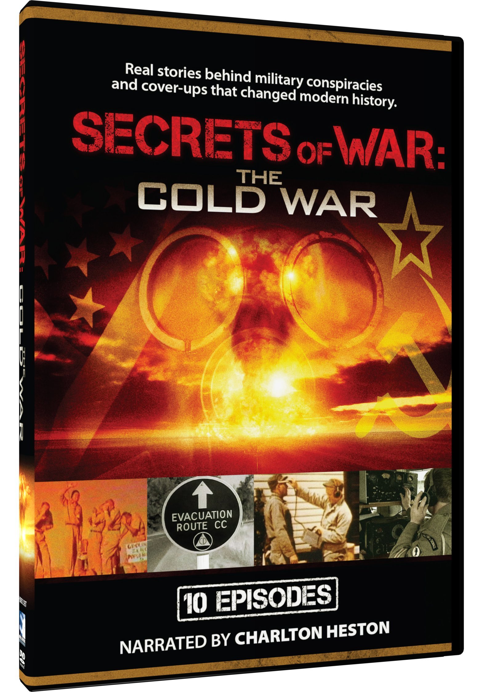 Amazon.com: Secrets of War: The Cold War - 10 Episodes : Charlton ...