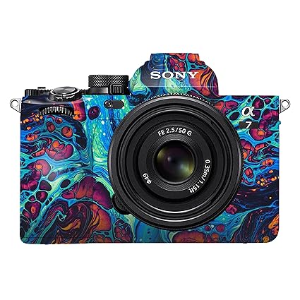 WRAPTURE. Premium DSLR Camera Scratchproof Protective Skin for Sony A7 IV - No Residue Removal, Bubble Free, Scratch Resistant, Stretchable, HD Quality Printed - HDCS006 (1 Unit)