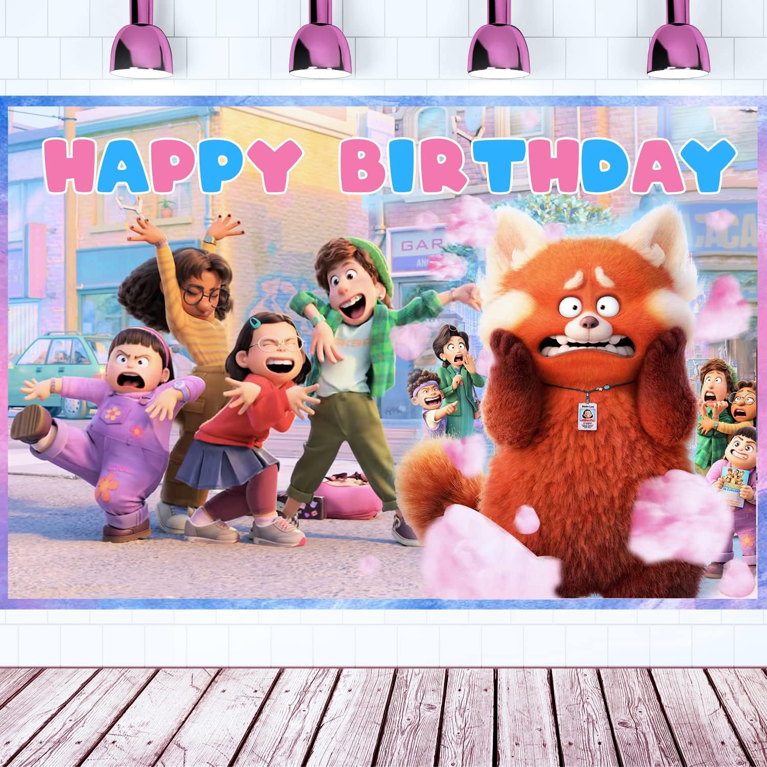 Red Panda Party Supplies, 5x3FT Red Panda Backdrop Australia Ubuy