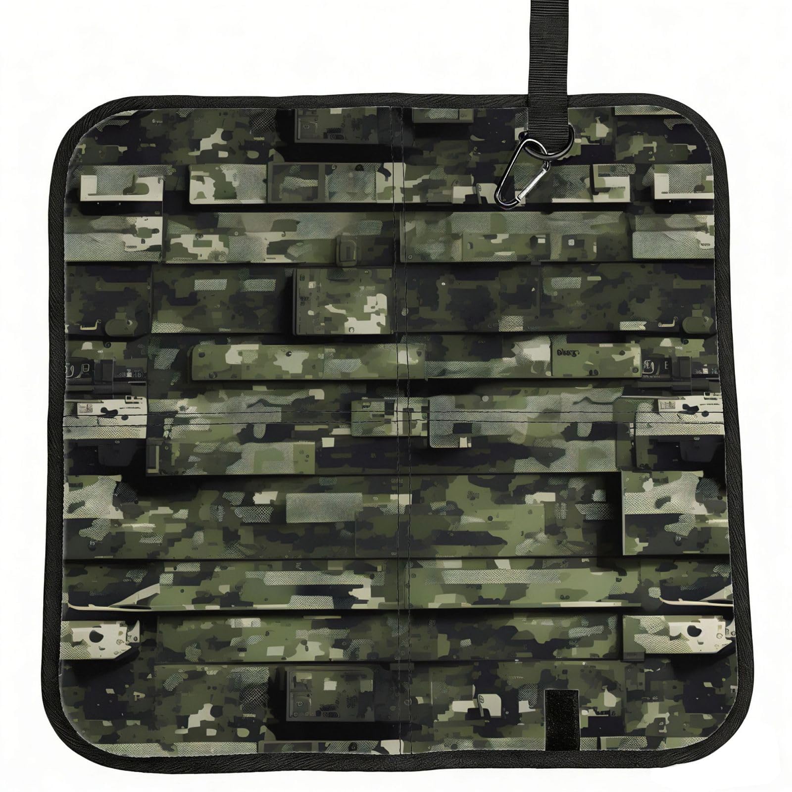 AYYQWE Digital Camo Print Foldable Seat Cushion Portable Chair Pad Office Commuting Picnic Camping Outdoor