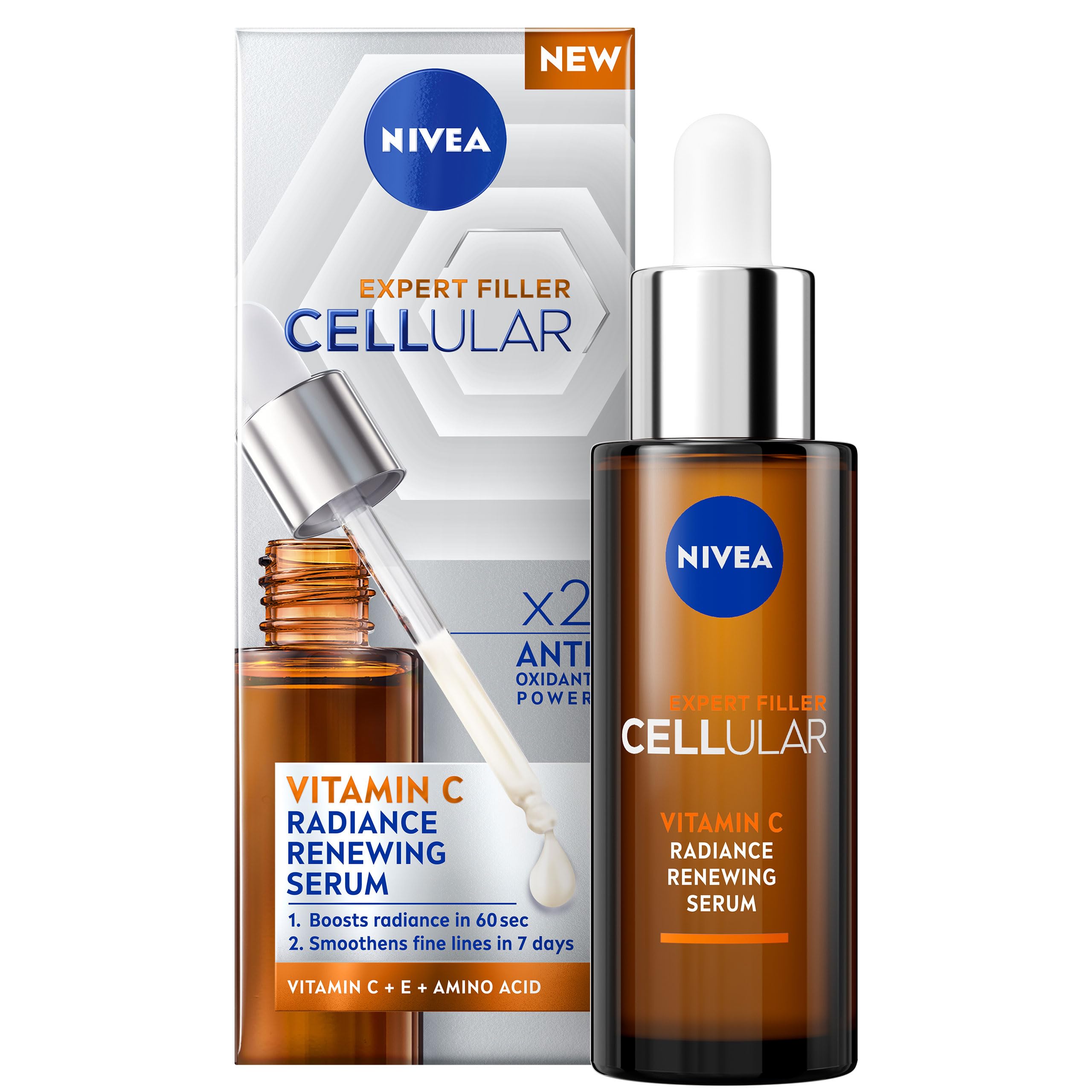 NIVEA Expert Filler Cellular Vitamin C  – 30ml 100% ORIGINAL ⭐⭐⭐⭐⭐