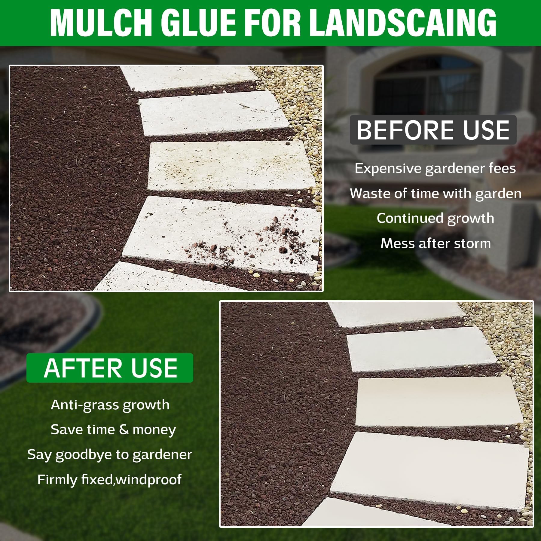 Stabilisateur Gravier Sikd 5L - Liant Pour Allées Et Jardins - Effet Mouillé Permanent - Drainage Conservé