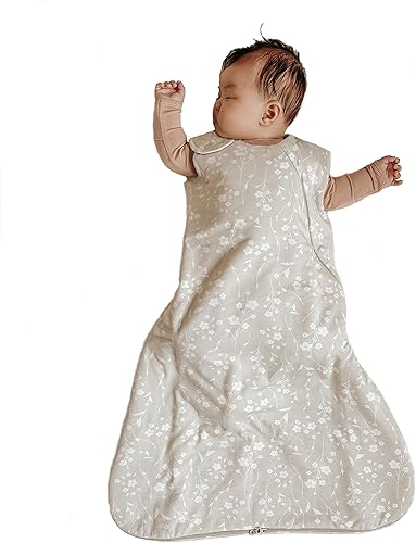 Miniatura 3 de GUNAMUNA günamüna Manta Portátil Unisex para Bebé y Niño Pequeño, Saco de Dormir de Rayón de Bambú, Saco de Dormir con Cremallera para Pañales, 1.0