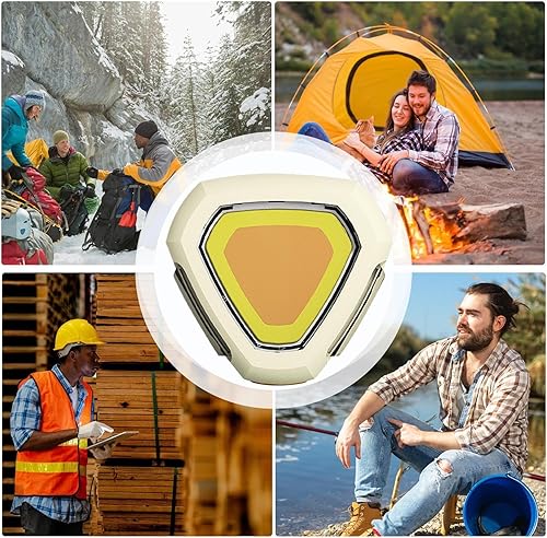 Miniatura 4 de Running Lights - Rechargeable Warning, Flashing Lamp 3 Modes Chest Light with Strong Magnetic Clip for Camping Hiking, Biking Outdoor Adventure Dog