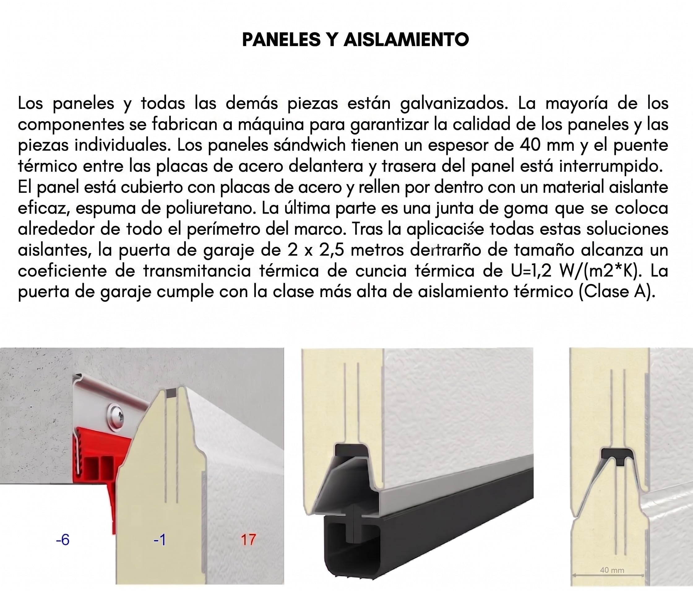 DoorHan - Puerta de Garaje | Seccional | Motorizada y emisor manual, para el Autoensamblaje, Tamaño y Color para elegir (RAL 8014 (Marrón), Ancho 2750 mm x Alto 2150 mm) extra
