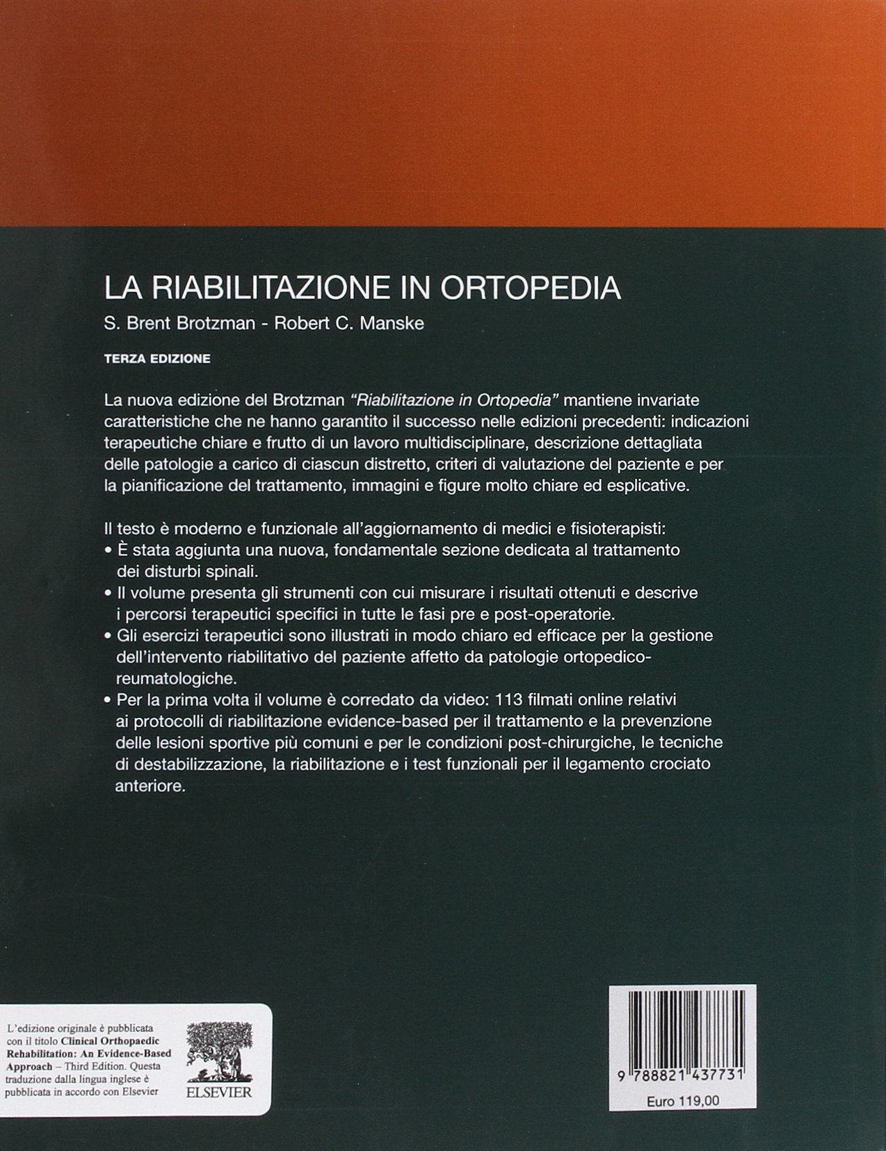 La riabilitazione in ortopedia