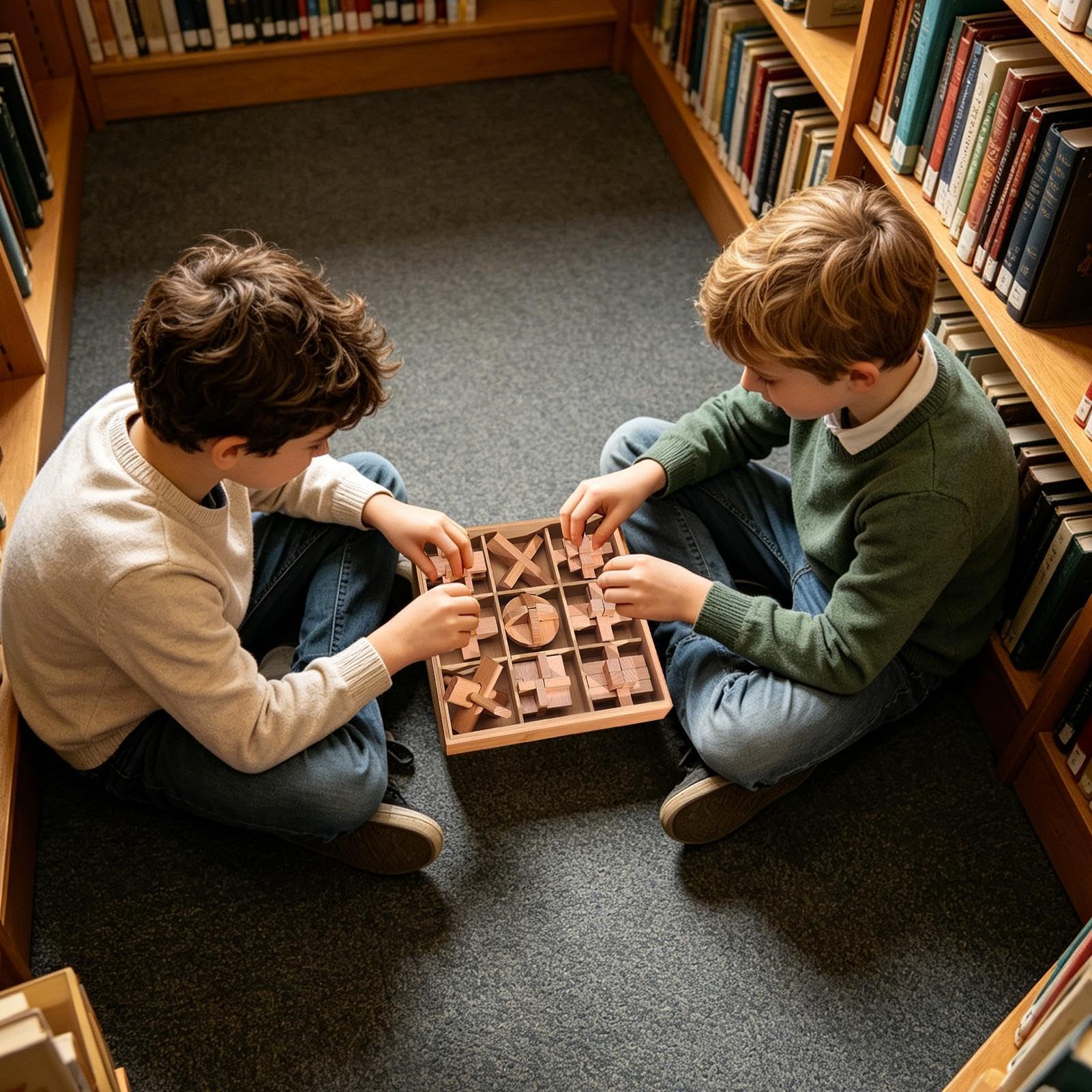 Drewniane Puzzle Edukacyjna Układanka do Samodzielnego Składania | Drewniane Puzzle dla Dzieci Dla Klasy, Prezentu Do Skarpety, Podróży, Szkoły, Dziewczynek, Chłopców, Urodzin, Wycieczki