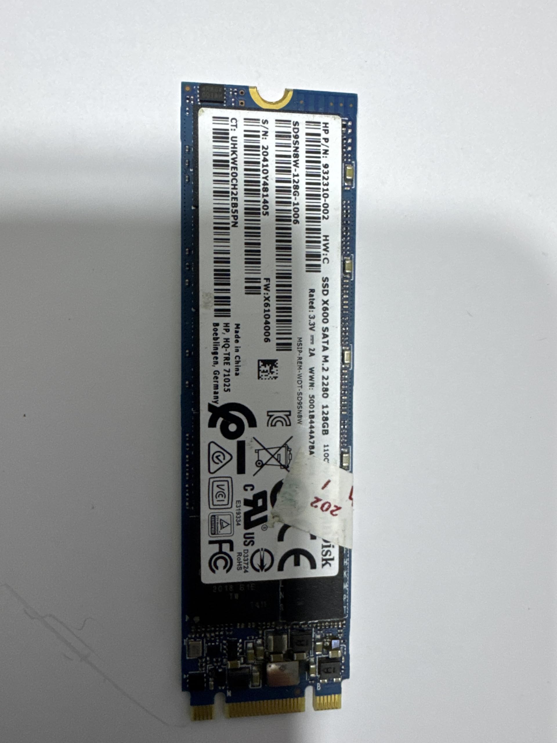 SSD X600 SATA M.2 2280 SSD, 128GB, Internal Solid State Drive: Buy