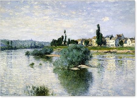 クロード モネ 絵画 ポスター ラヴァクール A3サイズ 日本製 インテリア 壁紙用 壁紙 おしゃれ アートポスター 壁紙 オンライン通販