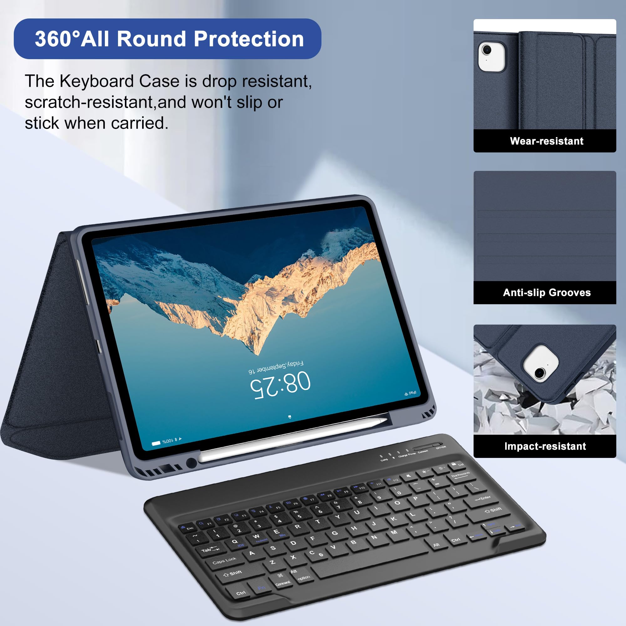 Amazon.com: for iPad Air 13 inch Case with Keyboard (M2 2024