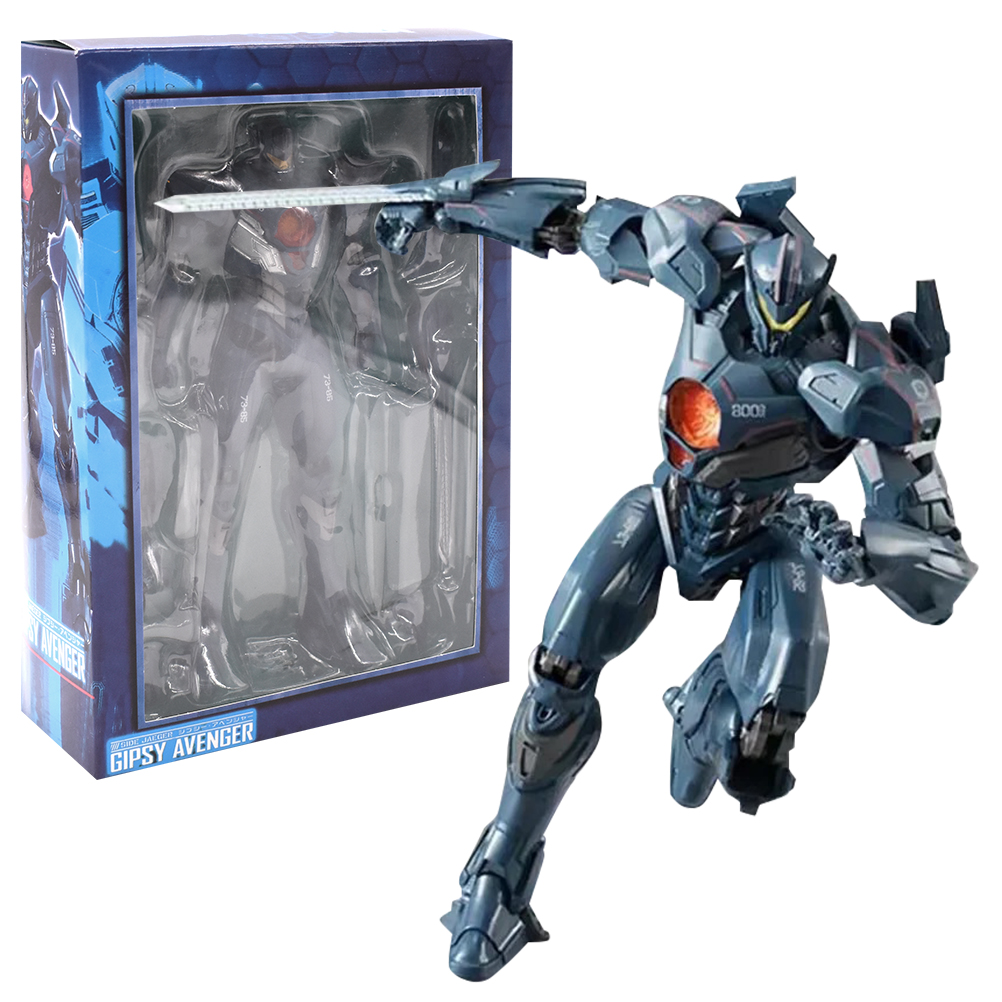 Joyes Pacific Rim Uprising Figures, Gipsy Avenger Figure statua, 17 cm, collezione modello personaggio statua, giocattoli per i fan dell'anime