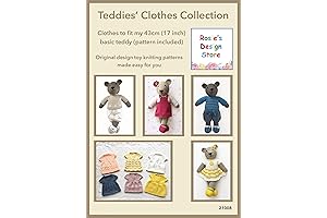 Teddies' Clothes Collection: Embrace Free Knitting Patterns for Adorable Teddy Bears