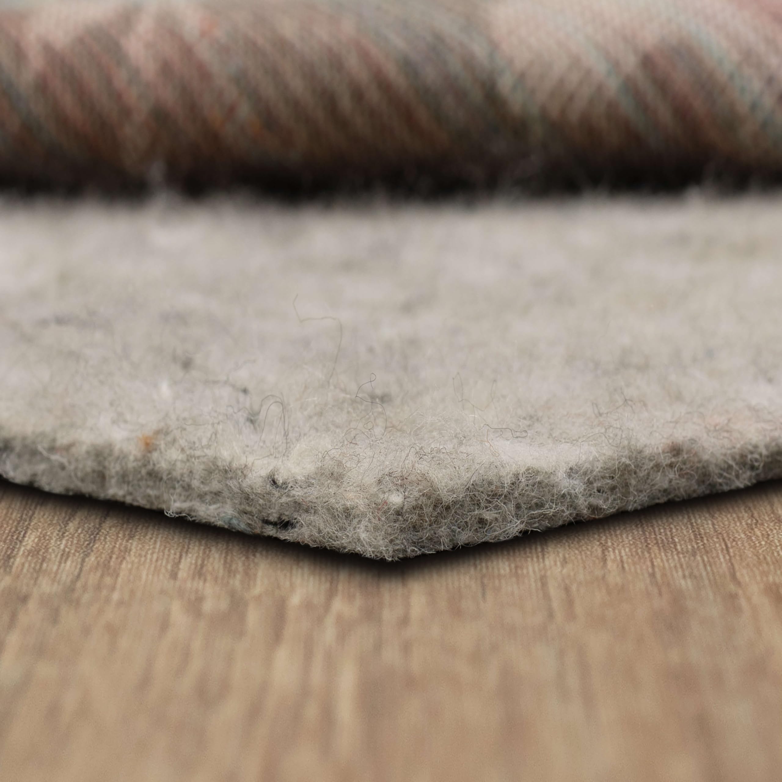 Mohawk Home Waterproof 2' x 4' Pet Friendly Non Slip Grip Rug Pad Spill Proof Reversible Felt Cushion + Rubber Gripper – Safe for All Floors