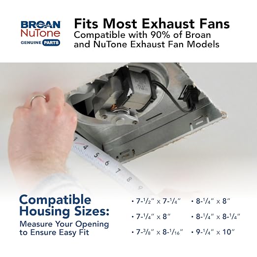 Broan-NuTone RCM700 Rejilla Universal Magnética para Ventilador de Baño miniatura 5