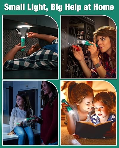 Miniatura 6 de EverBrite Mini linterna, luz de flash LED con 3 modos, 3 pilas AAA incluidas, linterna pequeña resistente al agua para emergencias y campamento,