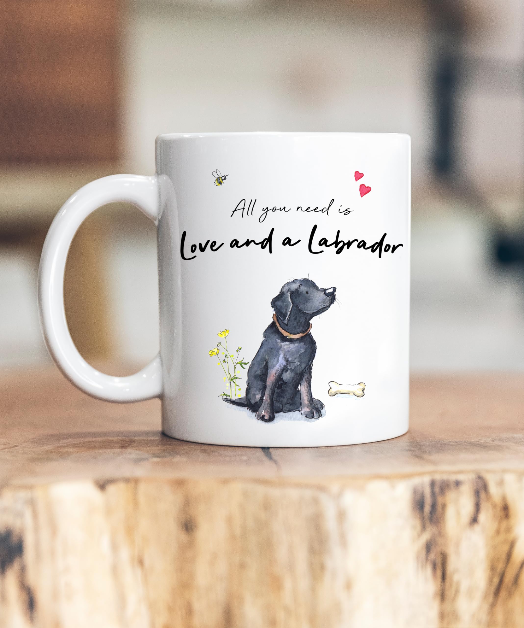 Tazza In Ceramica Shopi Zone – Design Razza Cane Labrador, Idea Regalo Originale Per Amanti Degli Animali - 2