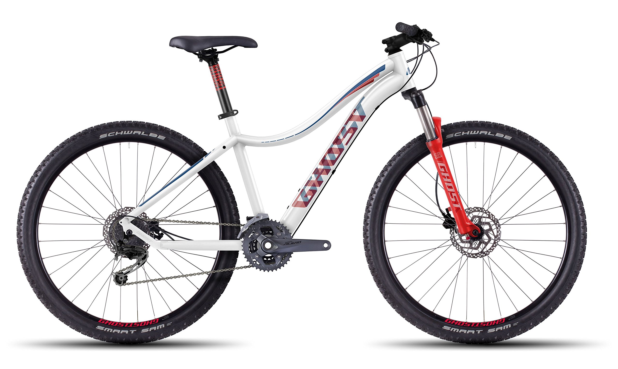 Ghost Lanao 4 White/Red/Rosso scuro/Blue – modello 2016, bianco rosso blu