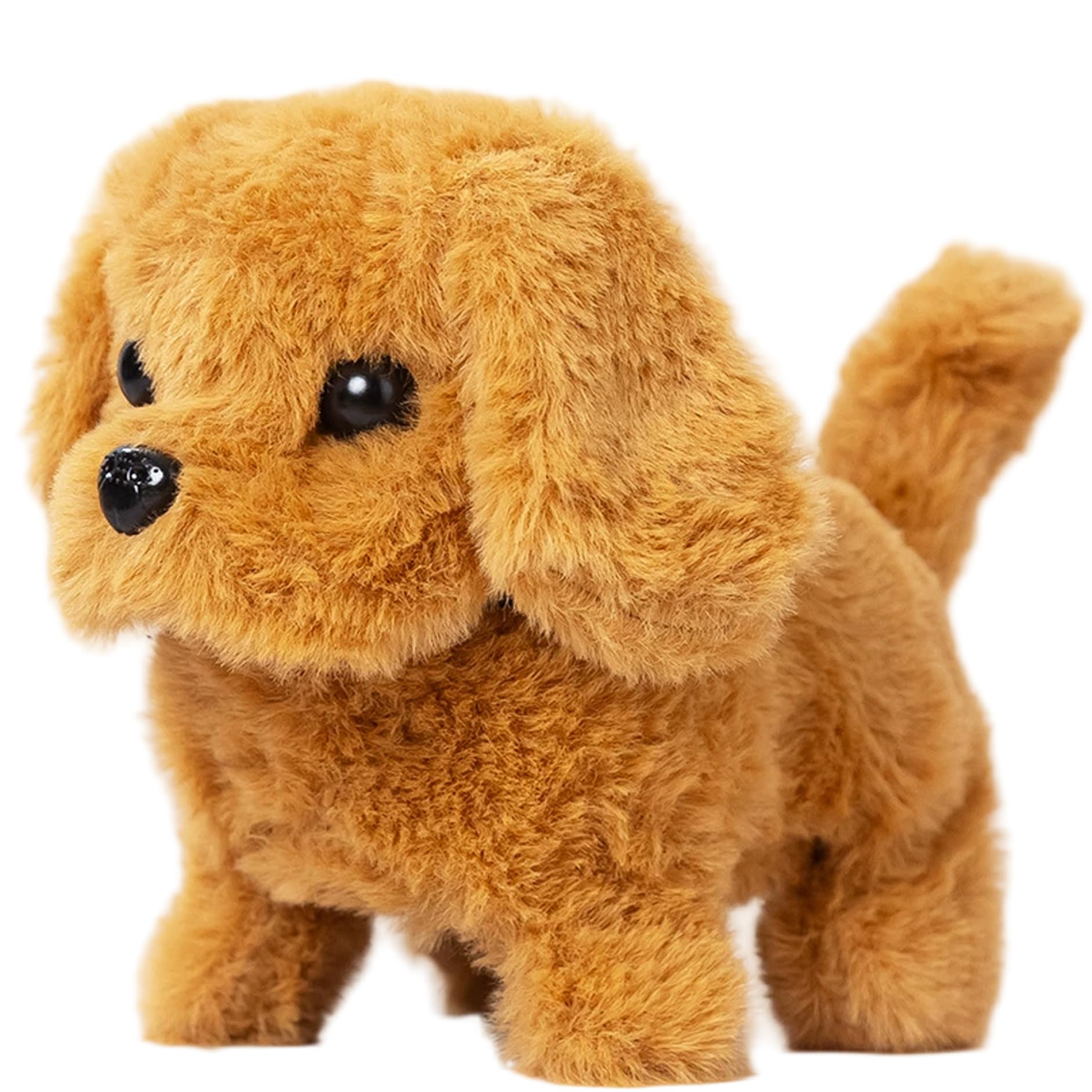Peluche de marche interactive : le chiot robot réaliste qui aboie