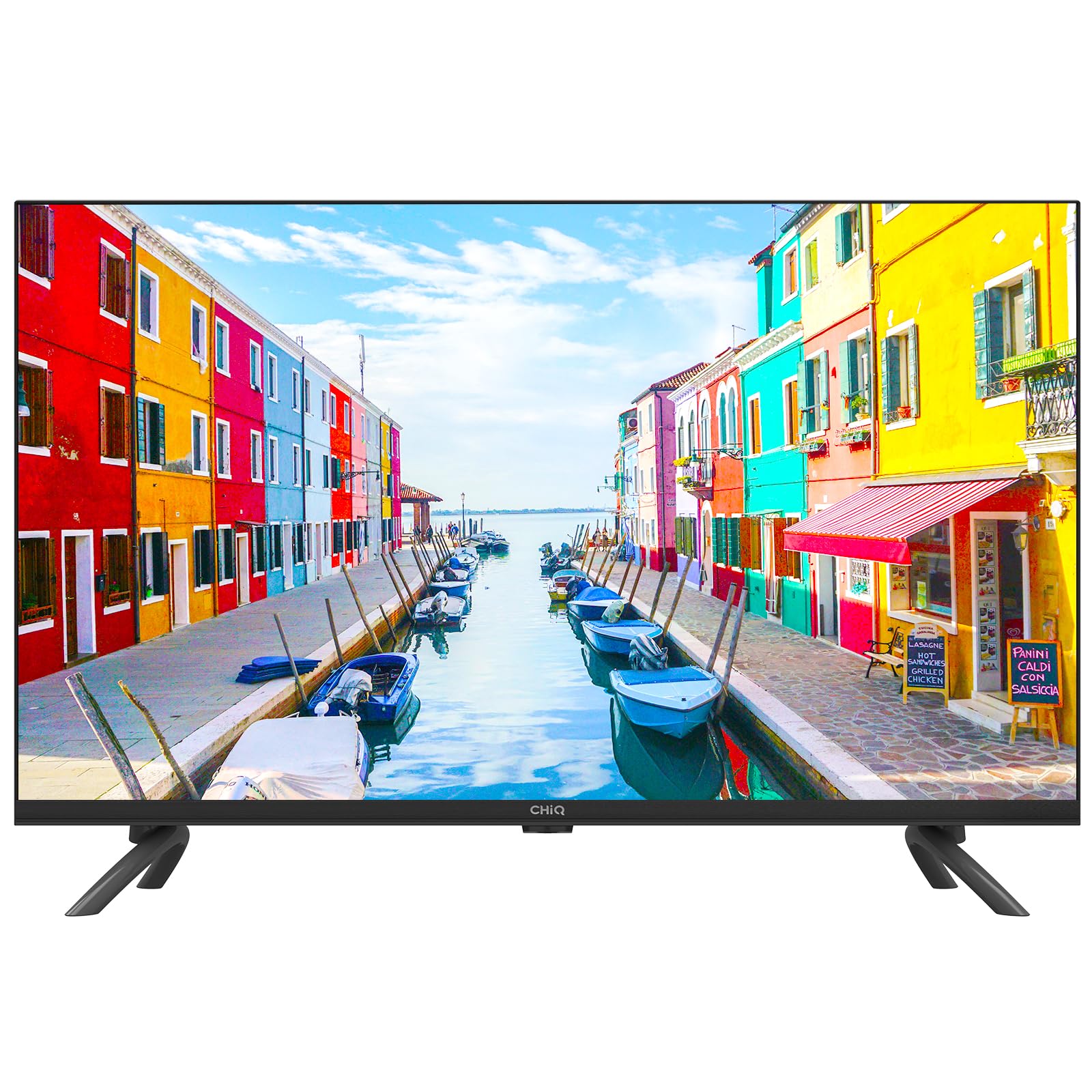 CHiQ L32G7L, Smart TV 32" (80cm), TV con Android 11, Frameless TV, Netflix, Prime Video, Youtube, HDR10, 2.4/5G Wi-Fi, Bluetooth5.0, Chromecast, Google Assistant, DVB-T/T2/S2