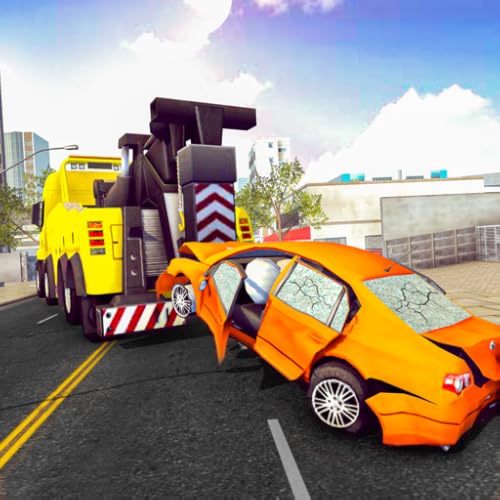 Real Tow Truck Games Simulator - Transport crashed cars to