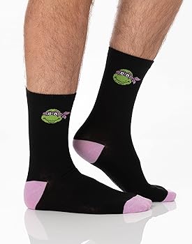 タートルズ ソックス 靴下 TURTLES TMNT SOCKS アメリカン雑貨 Amazon.com: Teenage Mutant Ninja Turtles Socks 5 Pack Adults