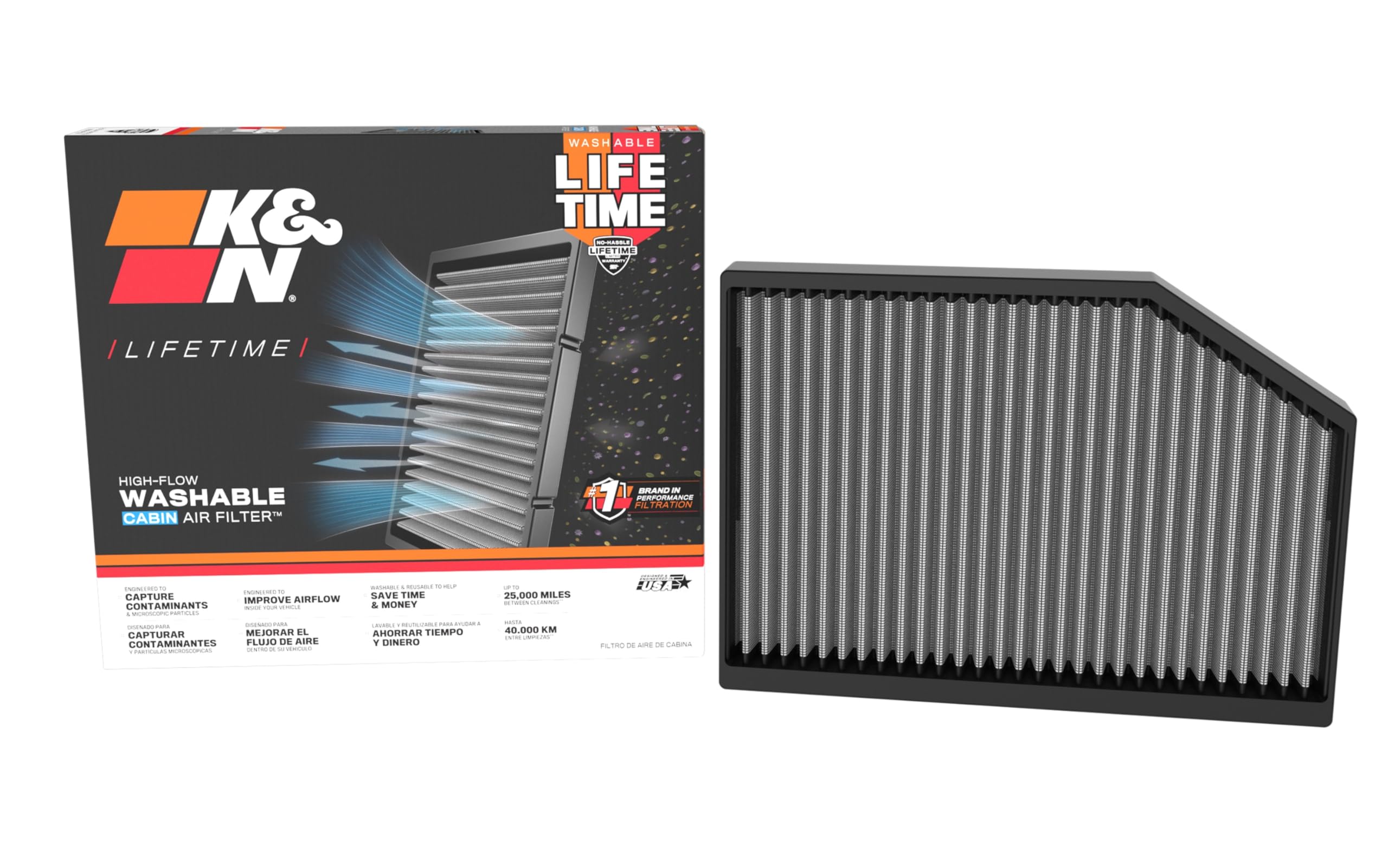 K&N VF3026 Cabin Air Filter