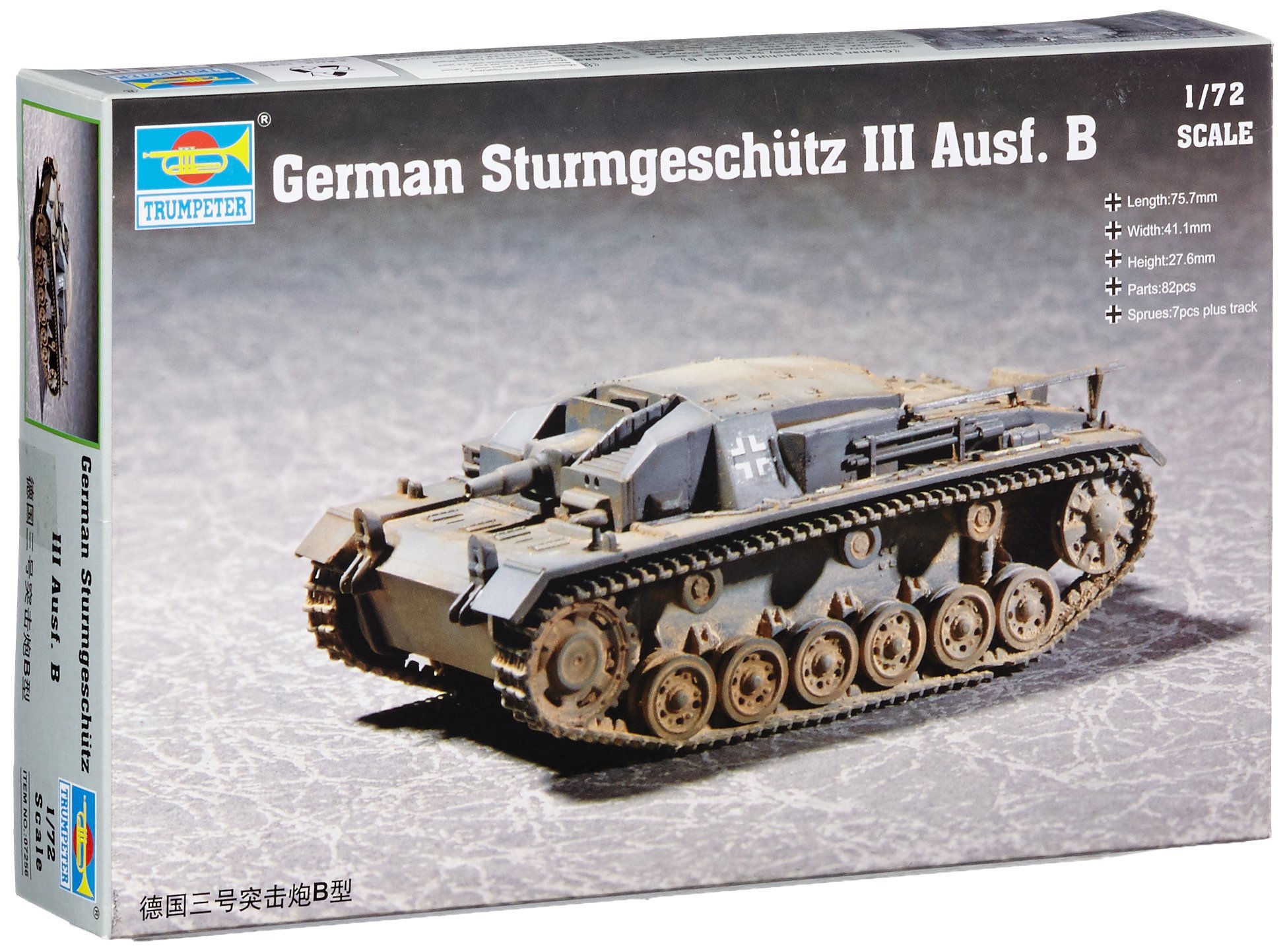 Trumpeter 1:72 - Sturmgeschutz StuG III Ausf.B