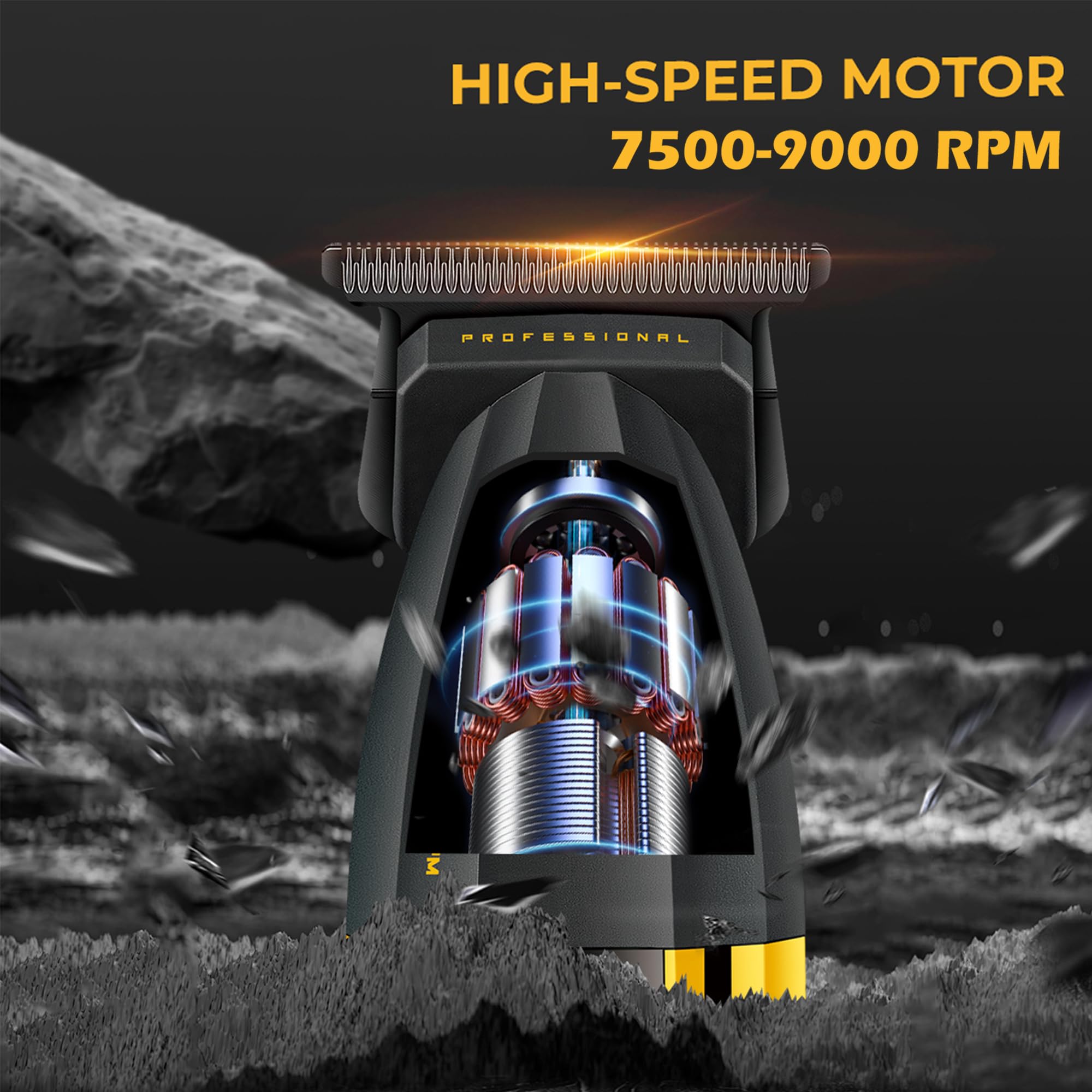 VGR 285T Professional Hair Trimmer for Men with Zero-Gap T-Blade