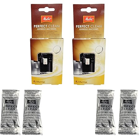 Melitta Perfect Clean Lot de 3 tablettes de nettoyage pour machines à