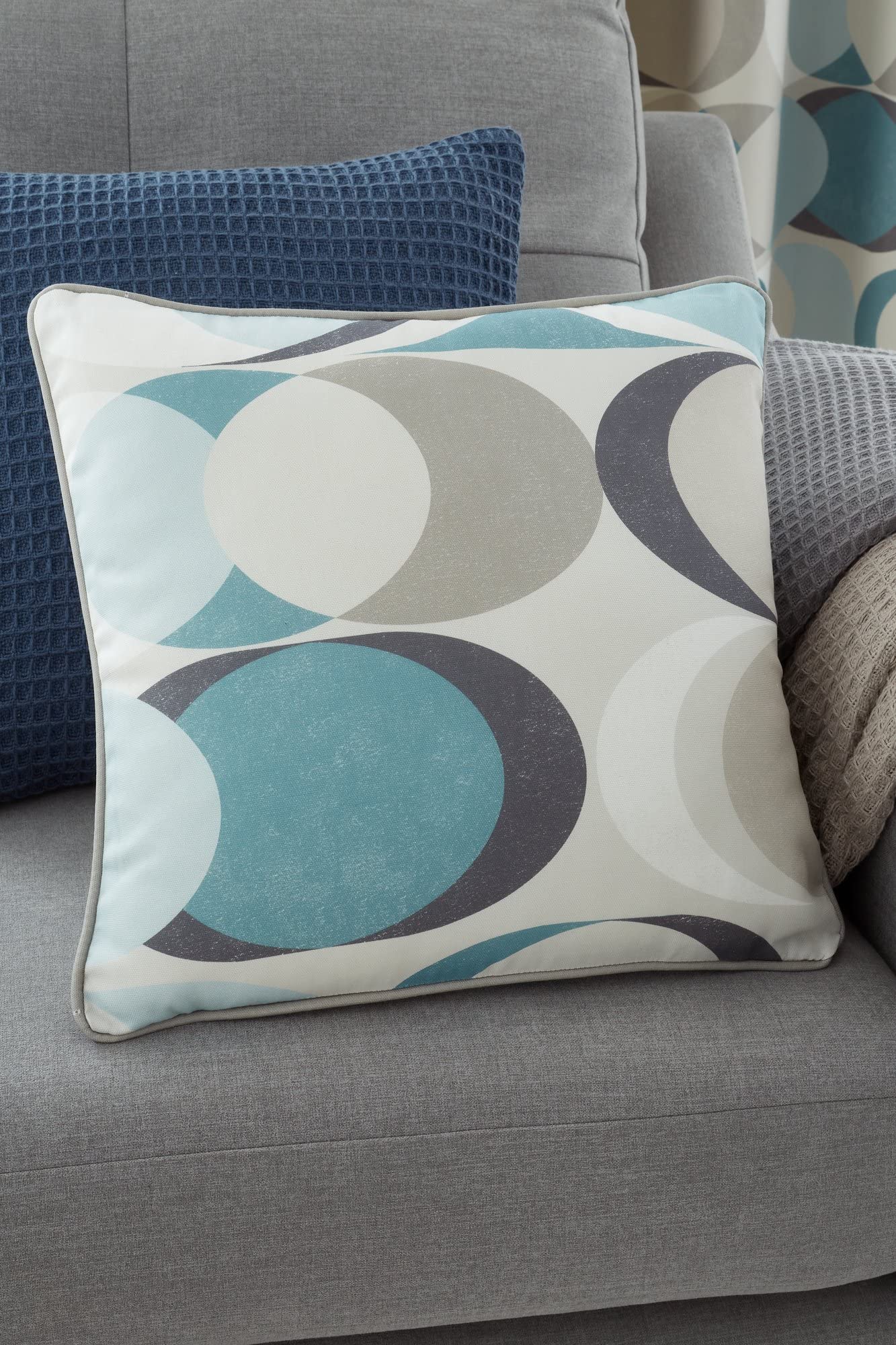 Sander Geometric Square Cushion