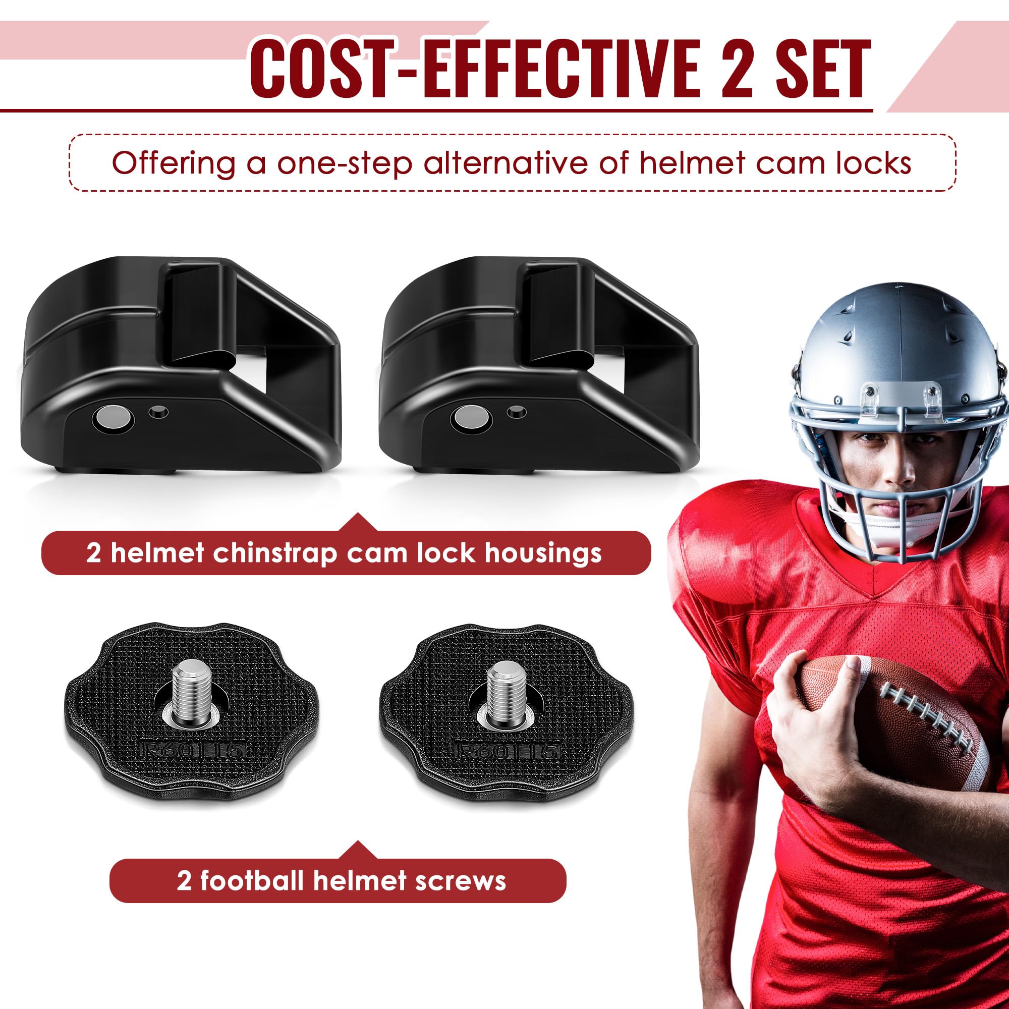 Cliff Keen Headgear Chin Cup (Scarlet)