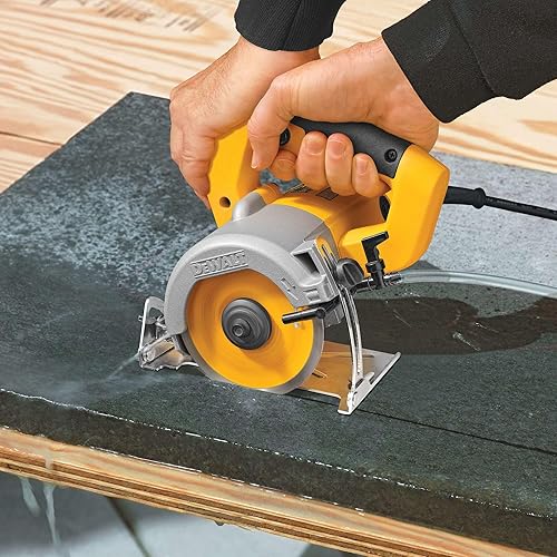 Miniatura 7 de DEWALT DWC860W  Sierra de mampostería para trabajos en mojadoseco 4-38 pulgadas