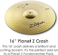 Vista 5 de Avedis Zildjian Company Planet Z - Juego completo de platillos (14/16/20 pulgadas)