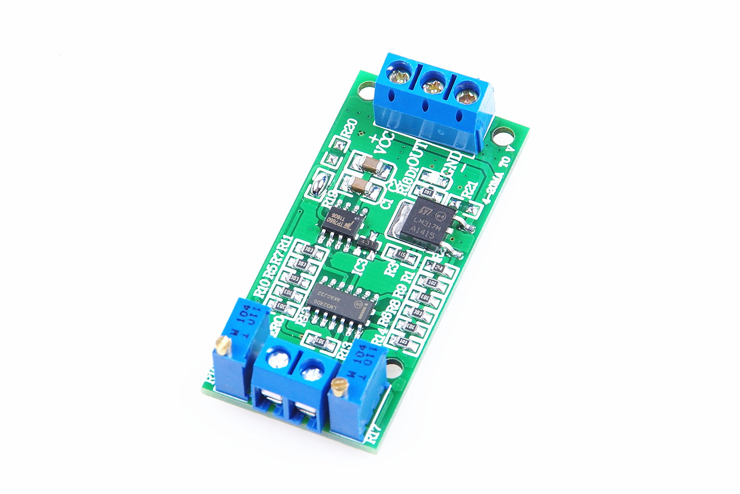 0-20mA to 0-2.5V Current to Voltage Transmitter Signal Module Linear Conversion (0-20MA to 0-2.5V)