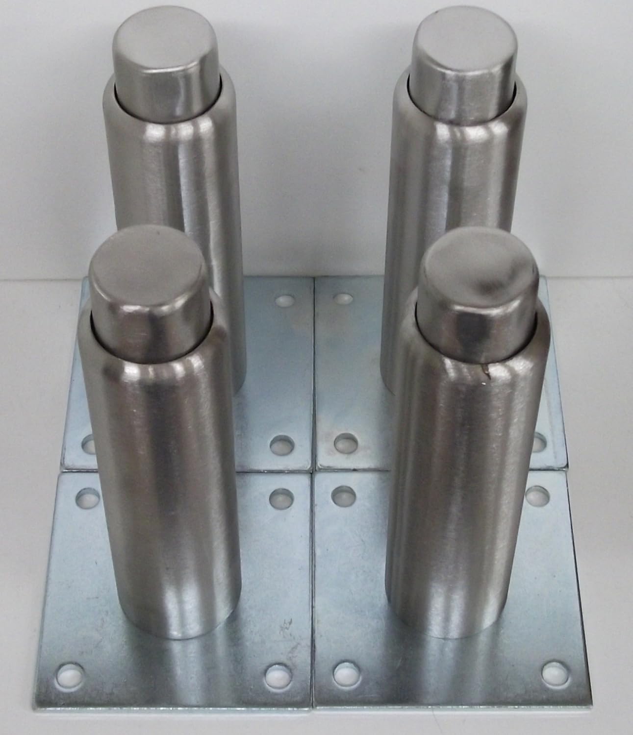 CHG Component Hardware NSF A48-5048-C 6" Stainless Steel Adjustable Leg Set of 4 Legs