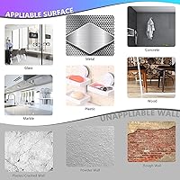 Vista 3 de Bulina Double Sided Mounting Tape 5925 2.5" Width 10ft Black Foam Tape High Bond Waterproof Heavy Duty Strong Adhesive Tape Thick 0.025 in Fastener