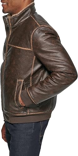 Miniatura 3 de Tommy Hilfiger Chaqueta bomber de piel sintética para hombre